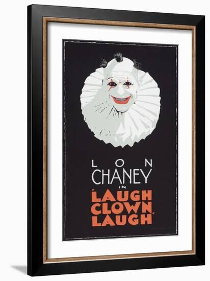 Laugh, Clown, Laugh, 1928, Directed by Herbert Brenon-null-Framed Giclee Print