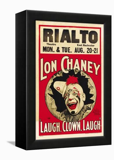 Laugh, Clown, Laugh, 1928-null-Framed Stretched Canvas