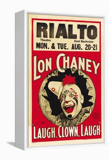 Laugh, Clown, Laugh, 1928-null-Framed Stretched Canvas