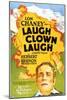 Laugh, Clown, Laugh, 1928-null-Mounted Art Print