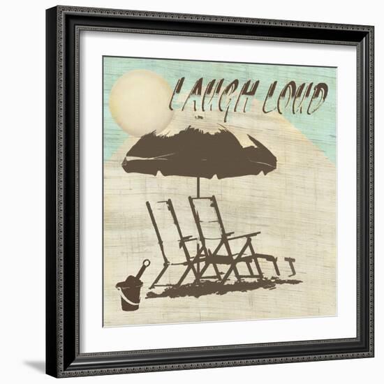 Laugh Loud-Karen Williams-Framed Giclee Print