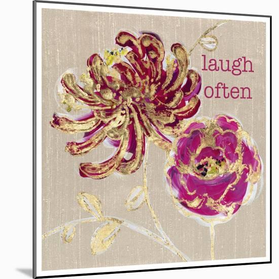 Laugh Often-Bella Dos Santos-Mounted Art Print