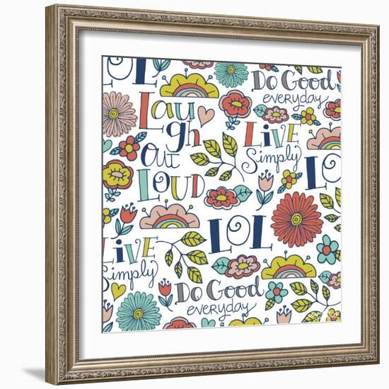 Laugh Out Loud-Elizabeth Caldwell-Framed Giclee Print