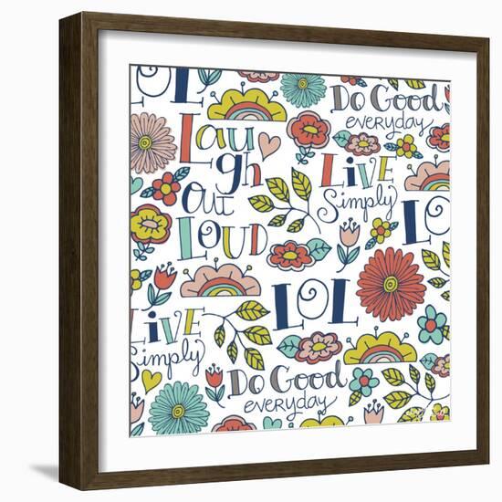 Laugh Out Loud-Elizabeth Caldwell-Framed Giclee Print
