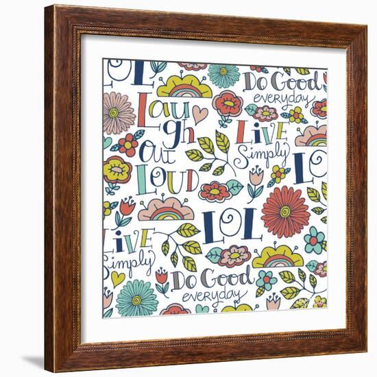 Laugh Out Loud-Elizabeth Caldwell-Framed Giclee Print