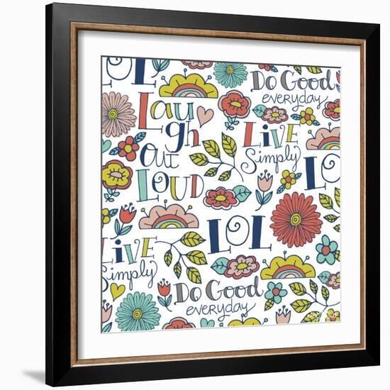 Laugh Out Loud-Elizabeth Caldwell-Framed Giclee Print