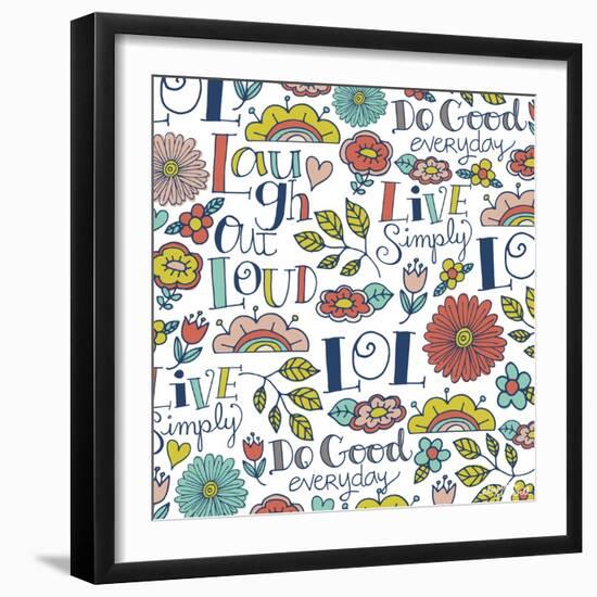 Laugh Out Loud-Elizabeth Caldwell-Framed Giclee Print