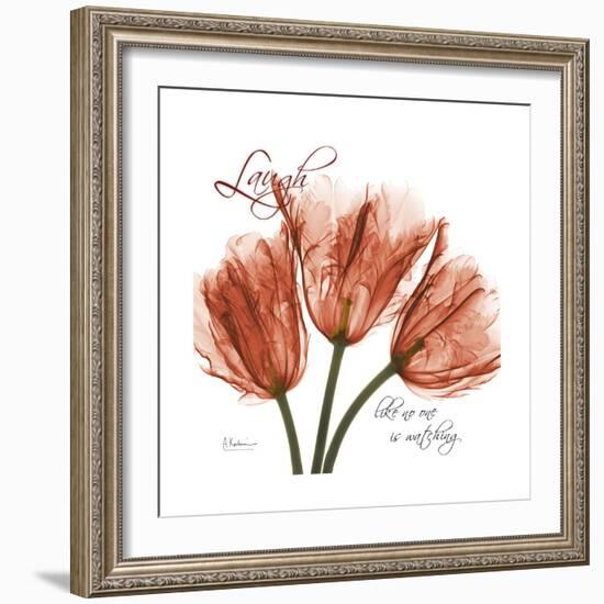 Laugh Tulips-Albert Koetsier-Framed Premium Giclee Print