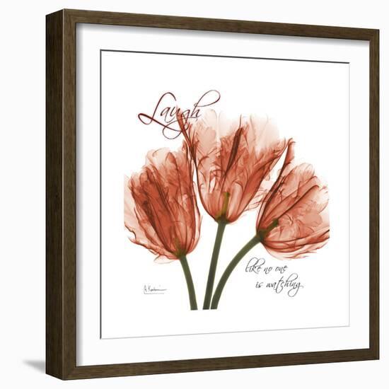 Laugh Tulips-Albert Koetsier-Framed Premium Giclee Print