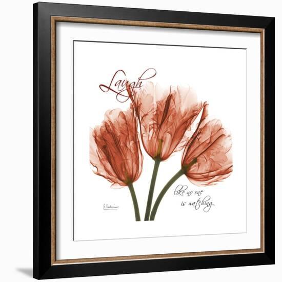 Laugh Tulips-Albert Koetsier-Framed Premium Giclee Print