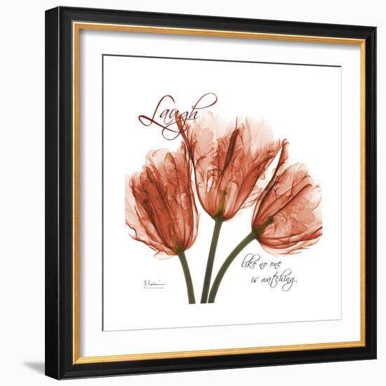 Laugh Tulips-Albert Koetsier-Framed Premium Giclee Print