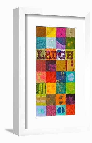 Laugh-null-Framed Art Print