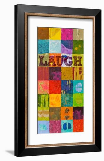 Laugh-null-Framed Art Print