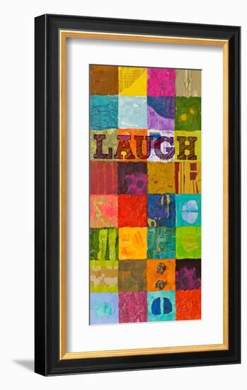 Laugh--Framed Art Print