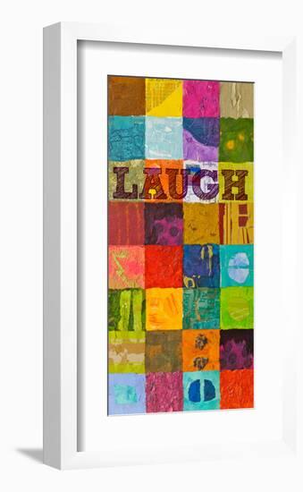 Laugh-null-Framed Art Print