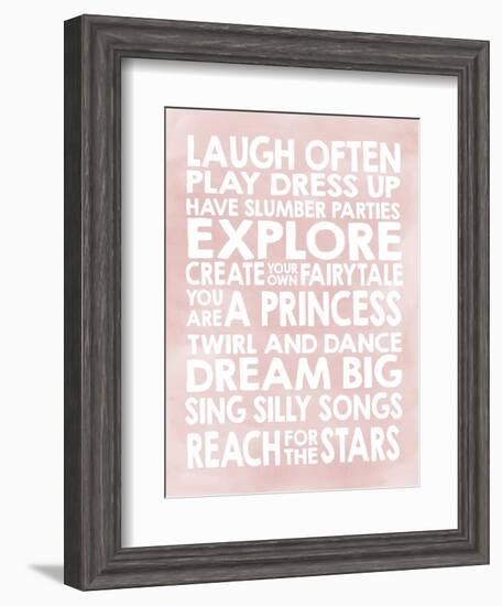 Laugh-Erin Clark-Framed Giclee Print