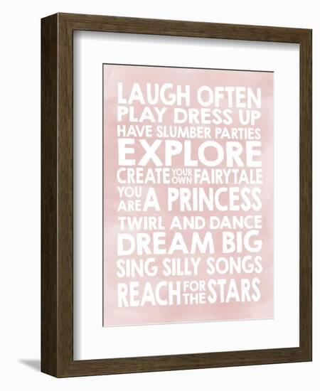 Laugh-Erin Clark-Framed Giclee Print