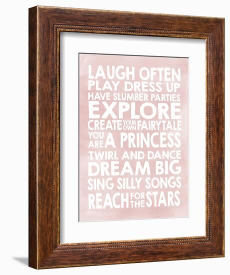 Laugh-Erin Clark-Framed Giclee Print