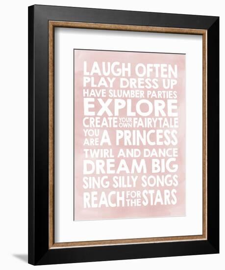 Laugh-Erin Clark-Framed Giclee Print