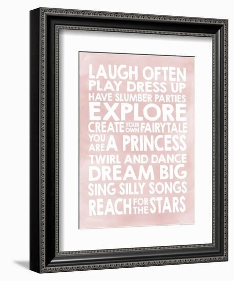 Laugh-Erin Clark-Framed Giclee Print