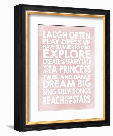 Laugh-Erin Clark-Framed Giclee Print