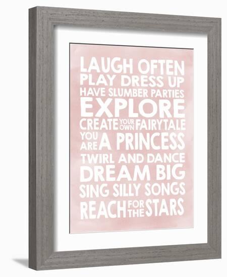 Laugh-Erin Clark-Framed Giclee Print