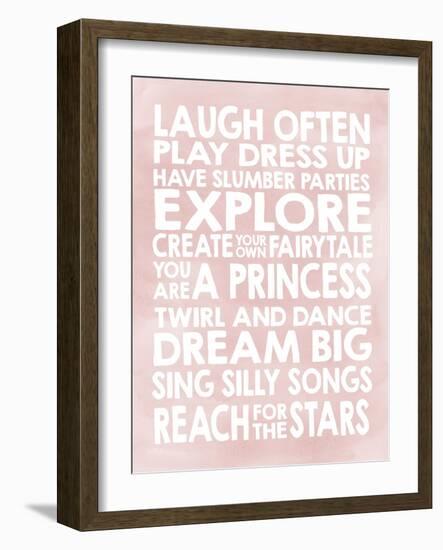 Laugh-Erin Clark-Framed Giclee Print