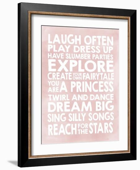 Laugh-Erin Clark-Framed Giclee Print