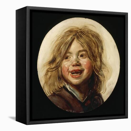 Laughing Child, c.1620-5-Frans Hals-Framed Premier Image Canvas