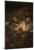 Laughing Figures-Francisco Jose de Goya y Lucientes-Mounted Giclee Print