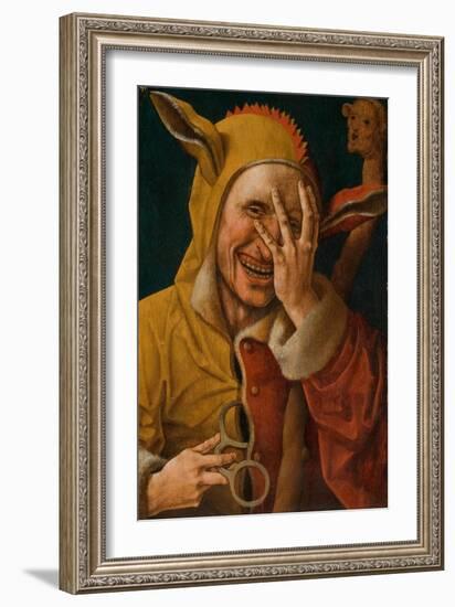 Laughing Fool, C.1500-Jacob Cornelisz van Oostsanen-Framed Giclee Print