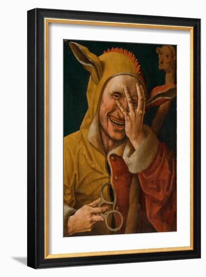 Laughing Fool, C.1500-Jacob Cornelisz van Oostsanen-Framed Giclee Print