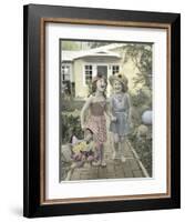 Laughing it Off-Gail Goodwin-Framed Giclee Print