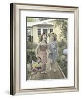 Laughing it Off-Gail Goodwin-Framed Giclee Print