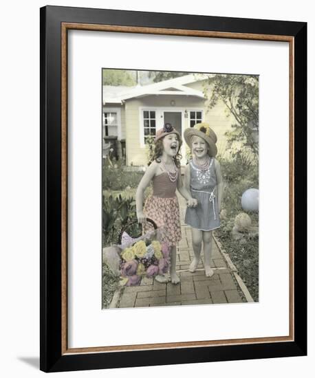 Laughing it Off-Gail Goodwin-Framed Giclee Print