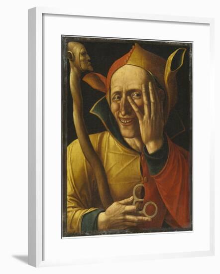 Laughing Jester-Netherlandish School-Framed Giclee Print