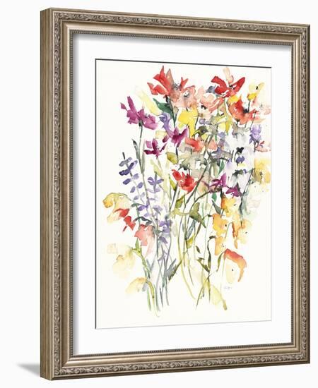 Laughing Lupines 1-Karin Johannesson-Framed Art Print