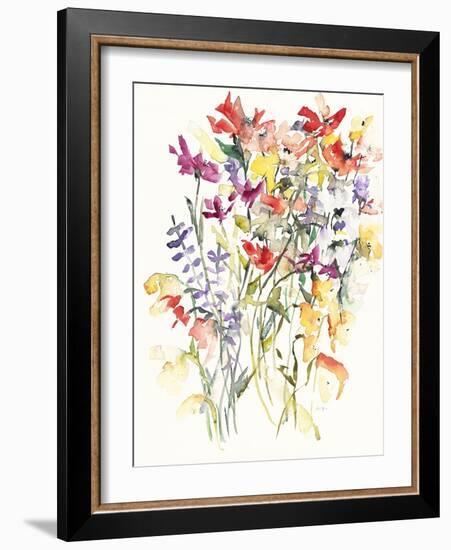 Laughing Lupines 1-Karin Johannesson-Framed Art Print