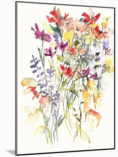 Laughing Lupines 1-Karin Johannesson-Mounted Art Print