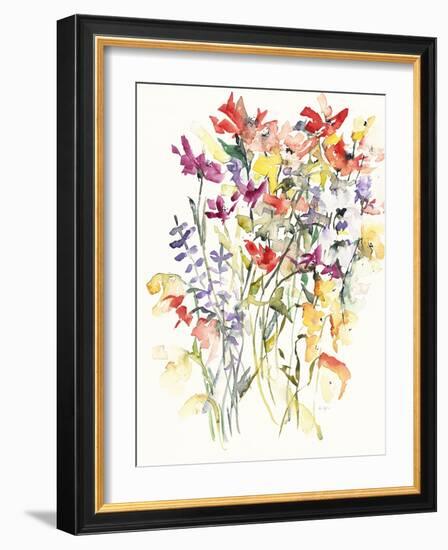 Laughing Lupines 1-Karin Johannesson-Framed Art Print