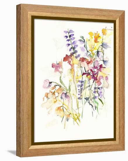 Laughing Lupines 2-Karin Johannesson-Framed Stretched Canvas