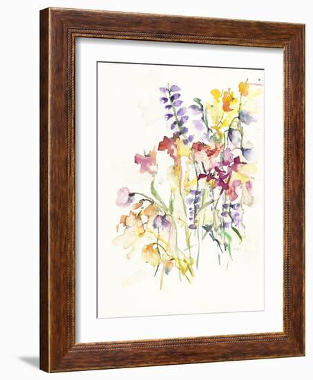 Laughing Lupines 2-Karin Johannesson-Framed Art Print