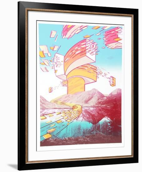 Laughing Waters-Charles Magistro-Framed Serigraph