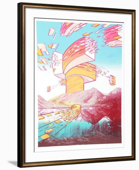 Laughing Waters-Charles Magistro-Framed Serigraph