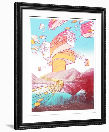 Laughing Waters-Charles Magistro-Framed Serigraph