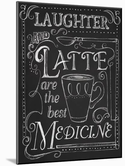 Laughter and Latte-Fiona Stokes-Gilbert-Mounted Giclee Print