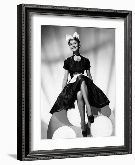 Laughter in Paradise, Audrey Hepburn, 1951-null-Framed Photo