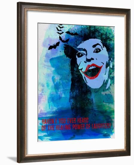 Laughter Watercolor-Anna Malkin-Framed Art Print