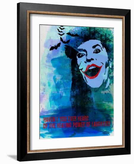 Laughter Watercolor-Anna Malkin-Framed Art Print