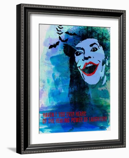 Laughter Watercolor-Anna Malkin-Framed Art Print